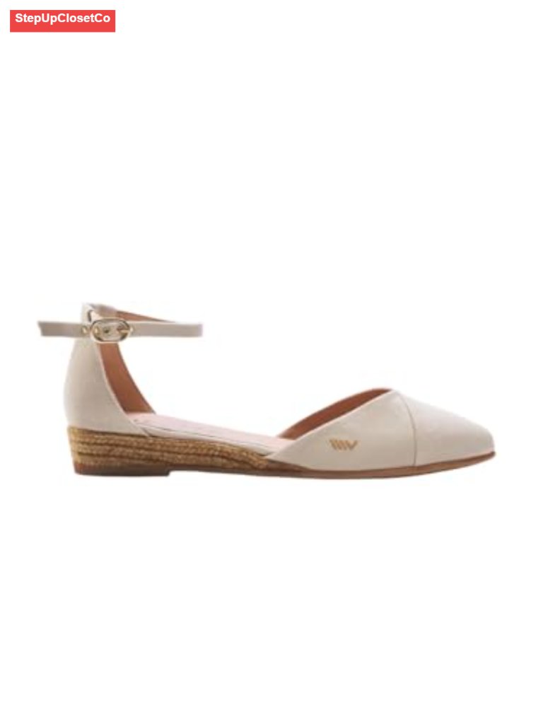 Canvas Espadrille Wedge Sandals - Handmade In Spain